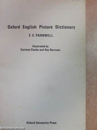 Oxford English Picture Dictionary