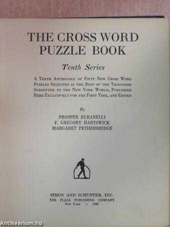 The Cross Word Puzzle Book