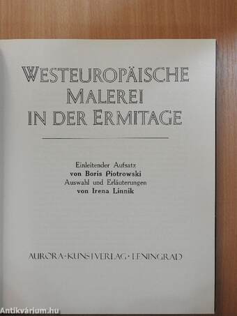 Westeuropäische Malerei in der Ermitage