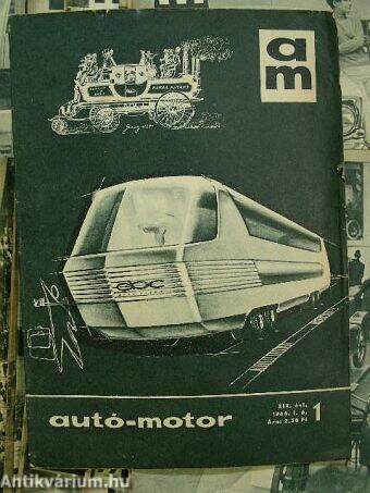 Autó-Motor 1966. (nem teljes évfolyam)