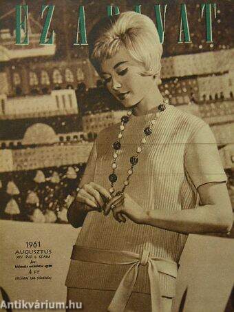 Ez a divat 1961. augusztus - Kézimunka-melléklettel