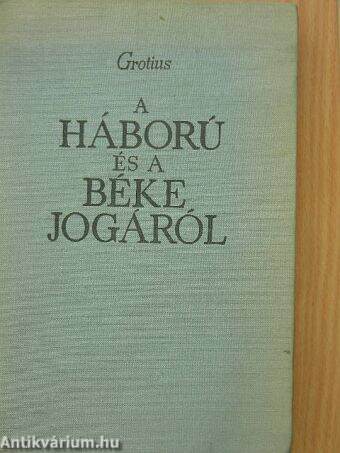 A háború és a béke jogáról 3. (töredék)