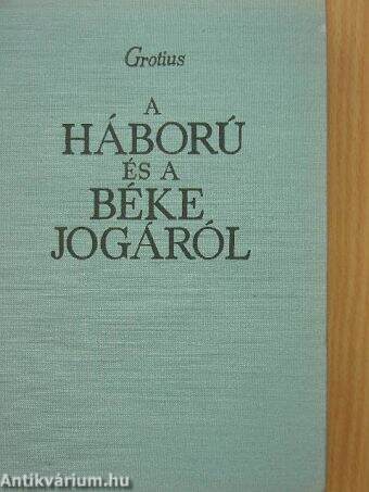 A háború és a béke jogáról 2. (töredék)