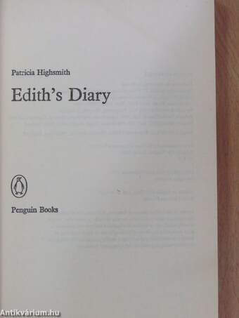 Edith's Diary