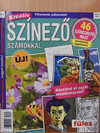 Kreatív Színező számokkal 2016/1.