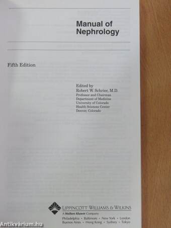 Manual of Nephrology