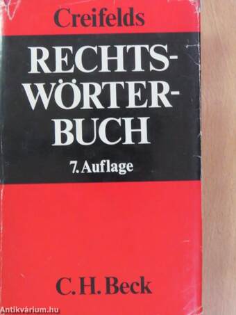 Rechtswörterbuch