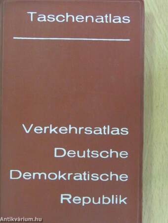 Verkehrsatlas Deutsche Demokratische Republik