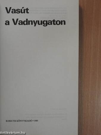 Vasút a Vadnyugaton