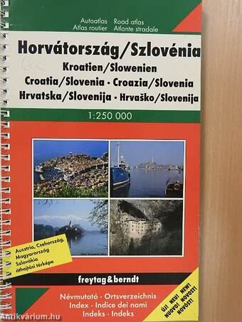 Horvátország/Szlovénia Autoatlas