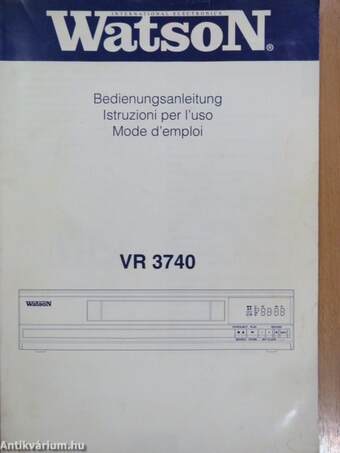 Watson VR 3740