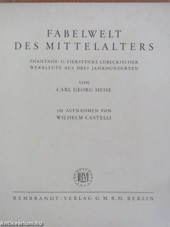 Fabelwelt des Mittelalters