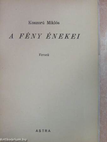 A fény énekei