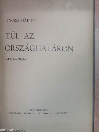 Túl az országhatáron