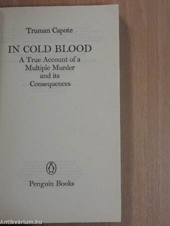 In Cold Blood