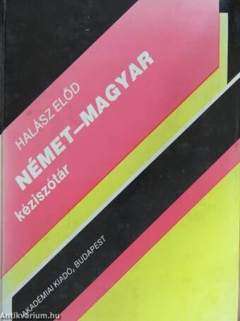 Német-magyar kéziszótár