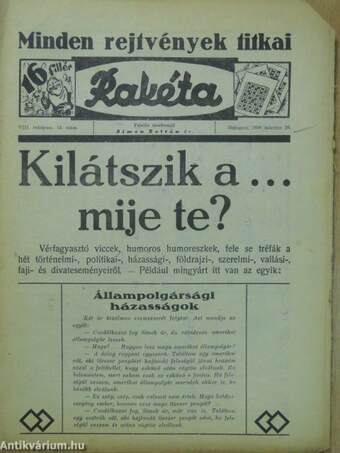 Rakéta 1939. március 28.