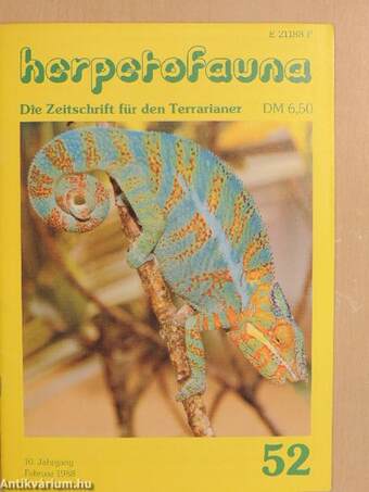 Herpetofauna Februar-Dezember 1988.