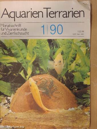 Aquarien Terrarien Januar-Dezember 1990.