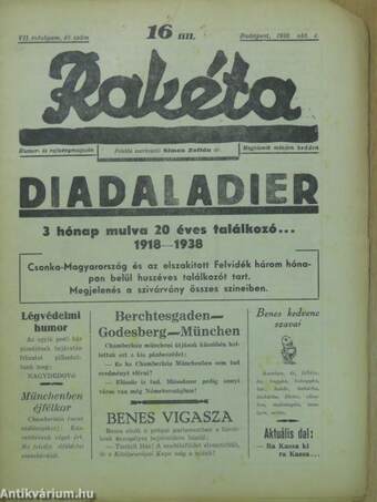 Rakéta 1938. október 4.