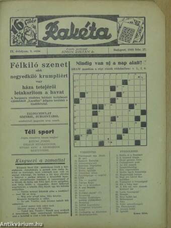 Rakéta 1940. február 27.