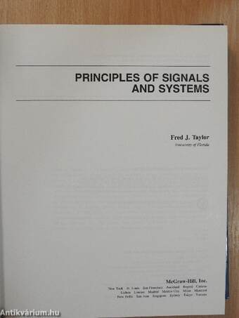 Principles of Signals and Systems - Floppy-val