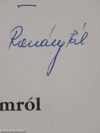 Emlékkönyv a szolnoki Mészáros Lőrinc Népi Kollégiumról 1946-2000 (dedikál példány)