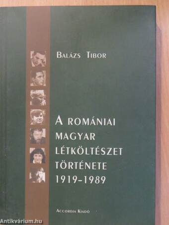 A romániai magyar létköltészet története 1919-1989 (dedikált példány)