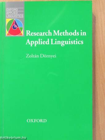 Research Methods in Applied Linguistics (dedikált példány)
