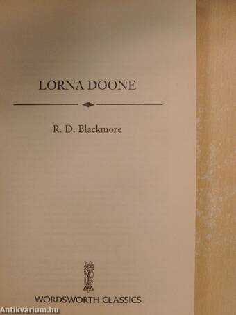 Lorna Doone