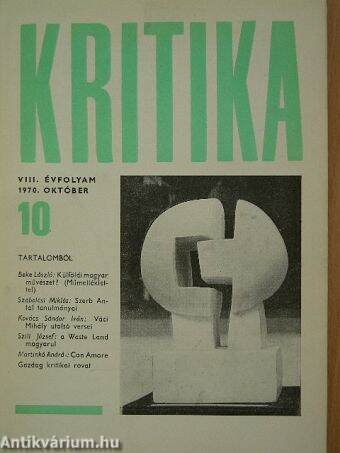 Kritika 1970. október