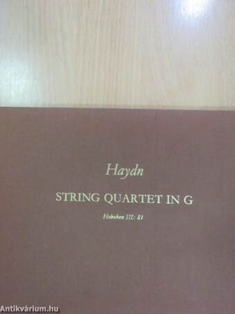 String quartet in G