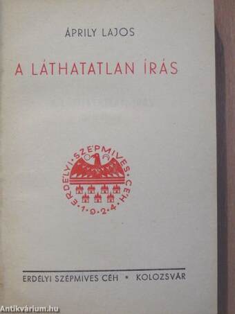 A láthatatlan írás