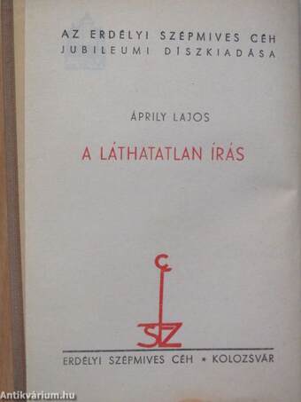 A láthatatlan írás