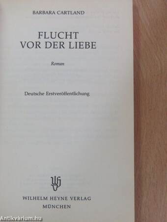 Flucht vor der Liebe