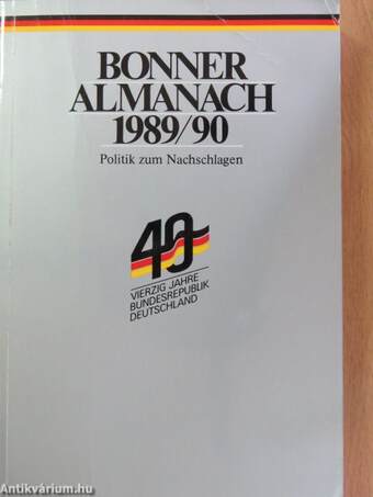 Bonner Almanach 1989/90