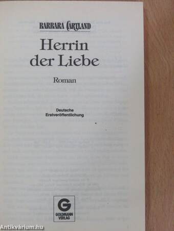 Herrin der Liebe