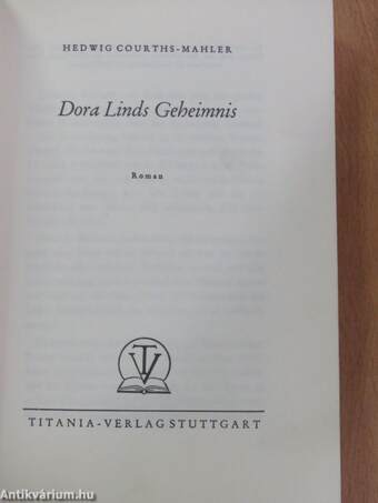 Dora Linds Geheimnis