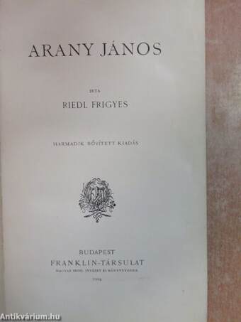 Arany János 