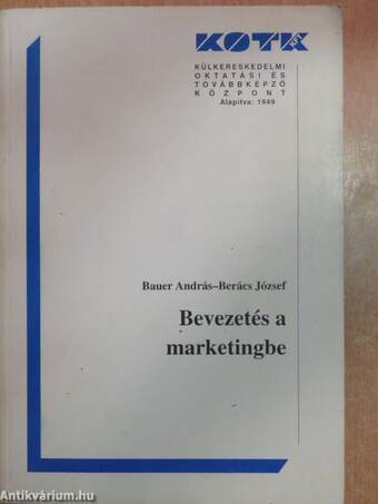 Bevezetés a marketingbe