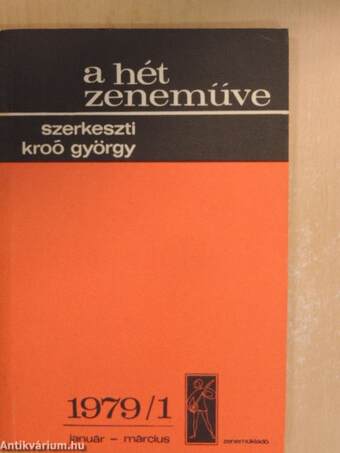 A hét zeneműve 1979/1-4.