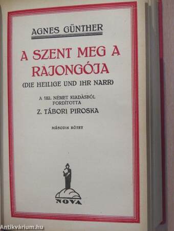 A szent meg a rajongója I-II.