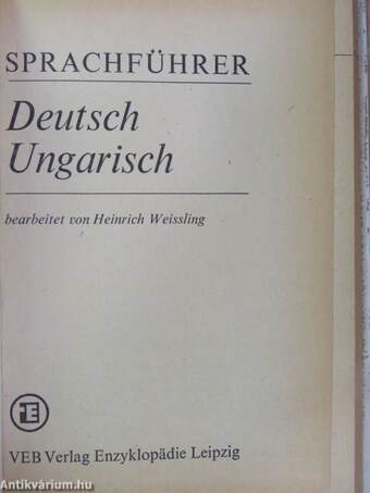 Sprachführer Deutsch-Ungarisch