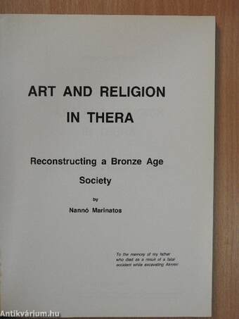 Art and Religion in Thera