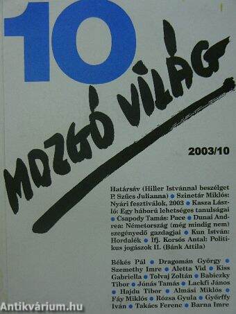 Mozgó Világ 2003. október