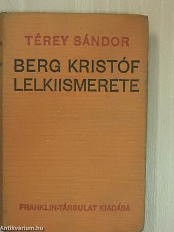 Berg Kristóf lelkiismerete