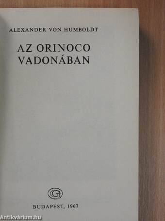 Az Orinoco vadonában