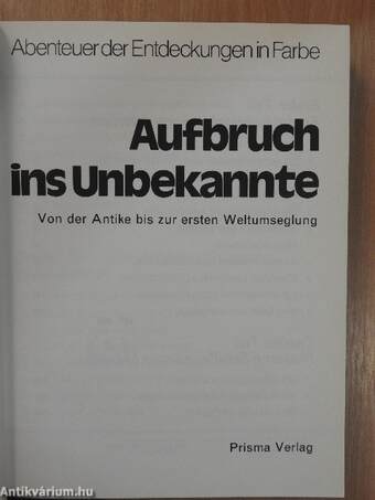 Aufbruch ins Unbekannte