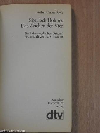 Sherlock Holmes - Das Zeichen der Vier