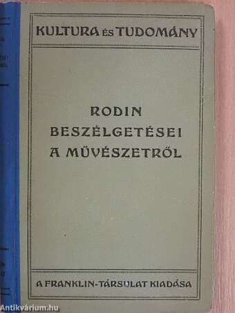 Rodin beszélgetései a művészetről